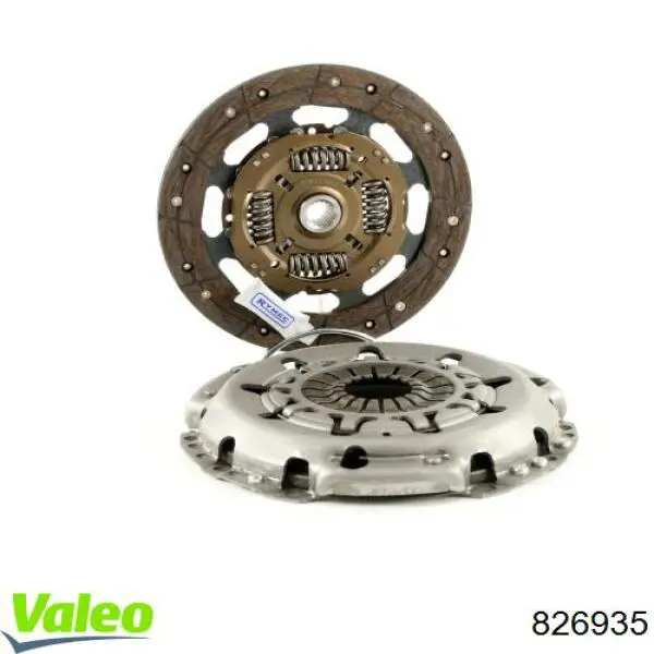 Купить 826935 VALEO Комплект сцепления (диск, корзина, подшипник)