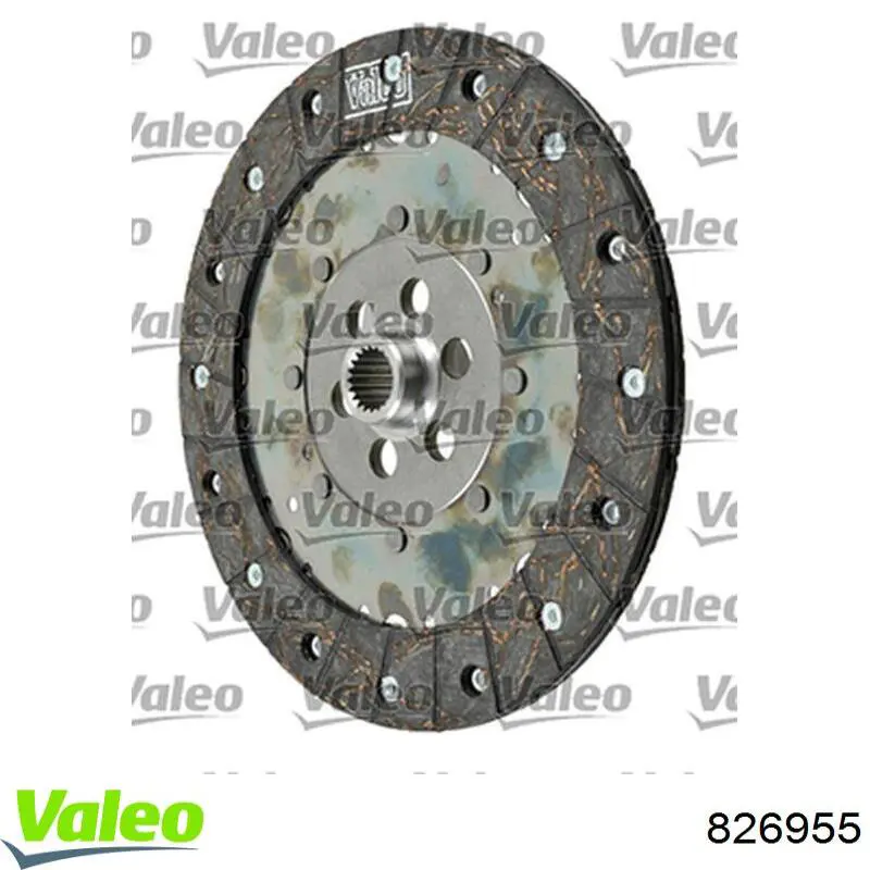826955 VALEO Сцепление в сборе