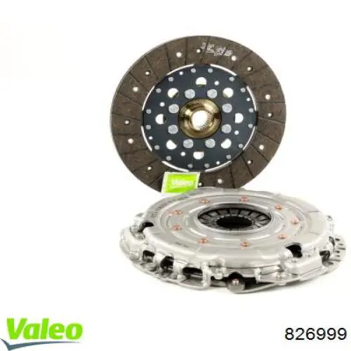Купить 826999 VALEO Комплект сцепления (диск, корзина, подшипник)