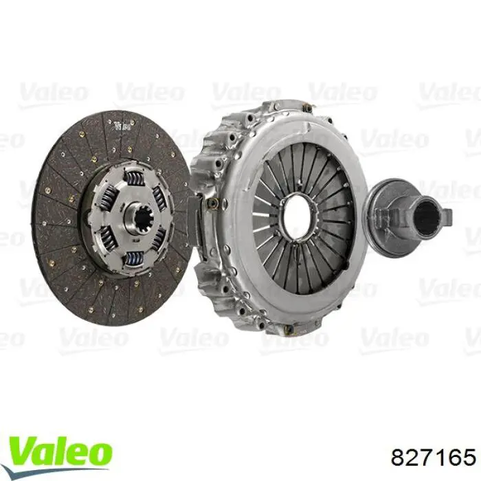 827165 VALEO kit de embraiagem (3 peças)