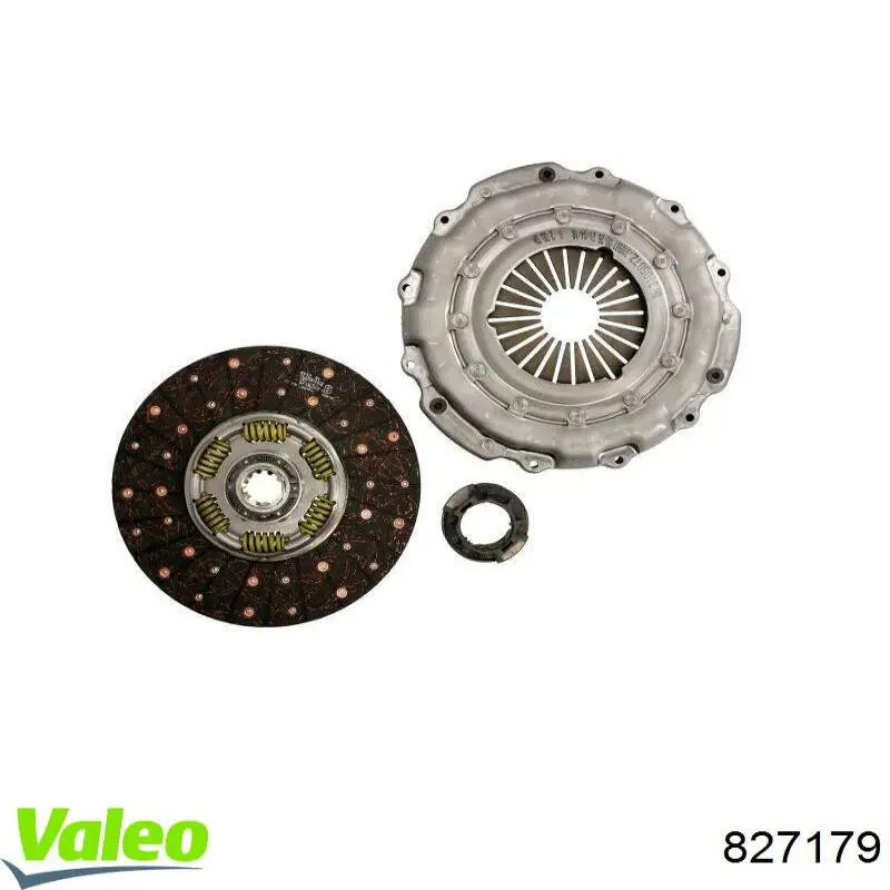 Купить 827179 VALEO Комплект сцепления (диск, корзина, подшипник)