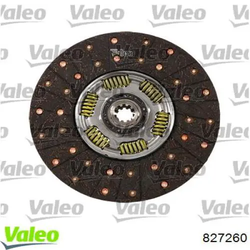 Купить 827260 VALEO Комплект сцепления (диск, корзина, подшипник)