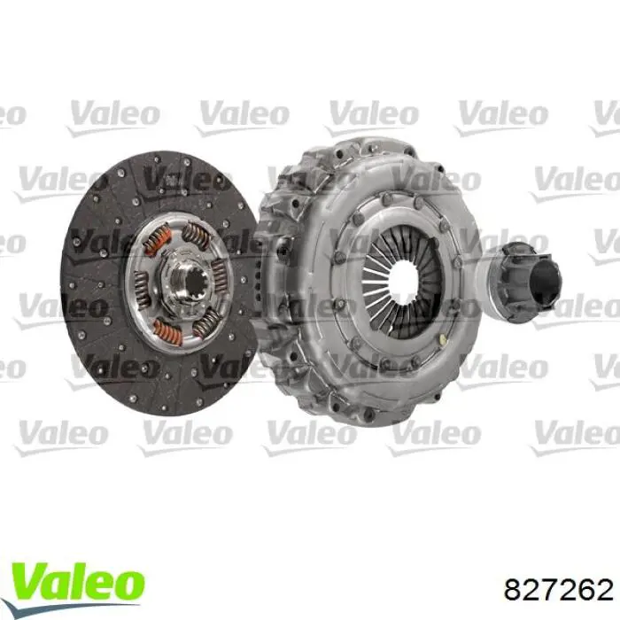 Купить 827581 VALEO Комплект сцепления (диск, корзина, подшипник)