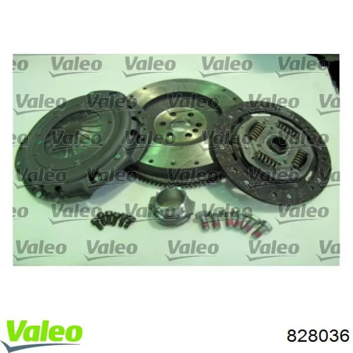 Купить 828036 VALEO Комплект сцепления (диск, корзина, подшипник)