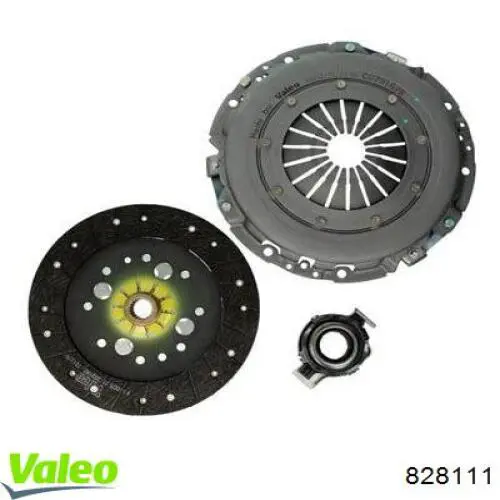 Комплект сцепления (3 части) VALEO 828111 цена, от 132.86 USD