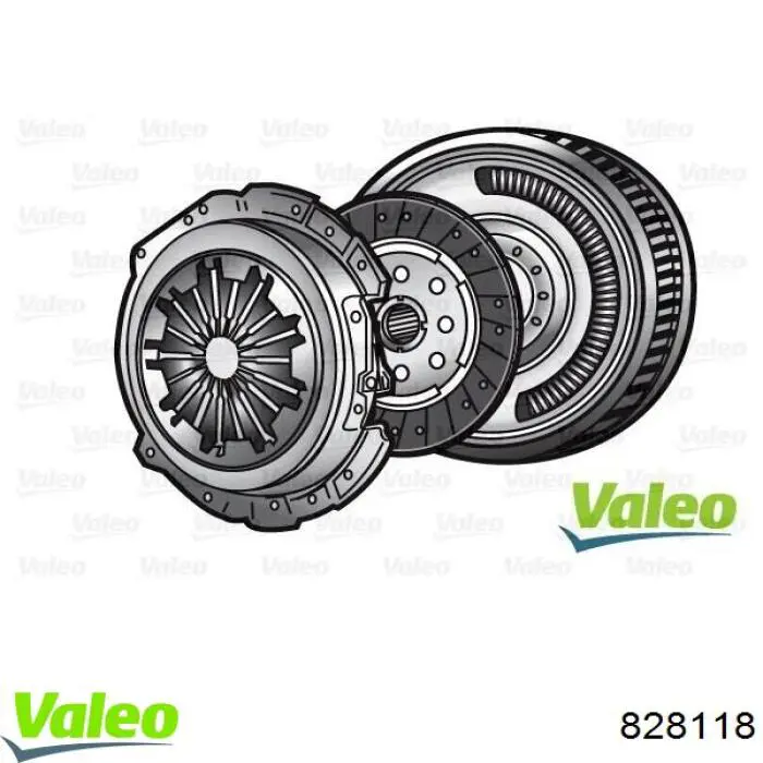828118 VALEO Сцепление в сборе