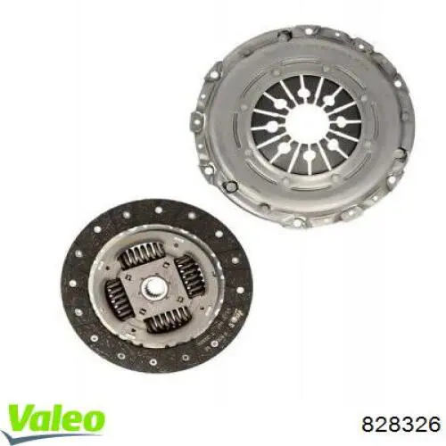 Комплект сцепления (3 части) VALEO 828326 цена, от 130.30 USD