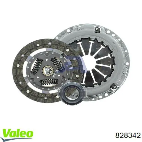 Купить 828342 VALEO Комплект сцепления (диск, корзина, подшипник)