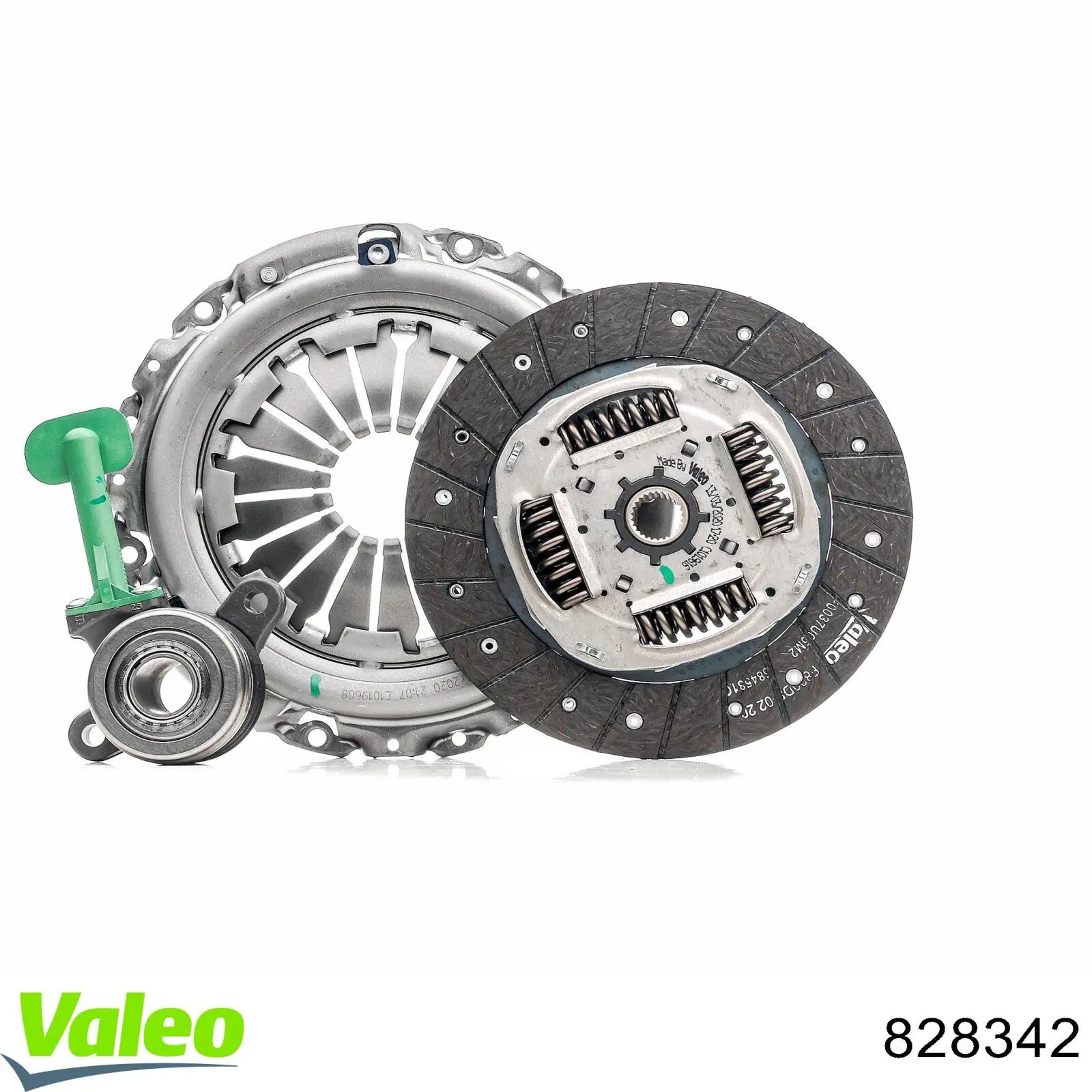 Комплект сцепления (3 части) VALEO 828342 цена, от 74.88 USD
