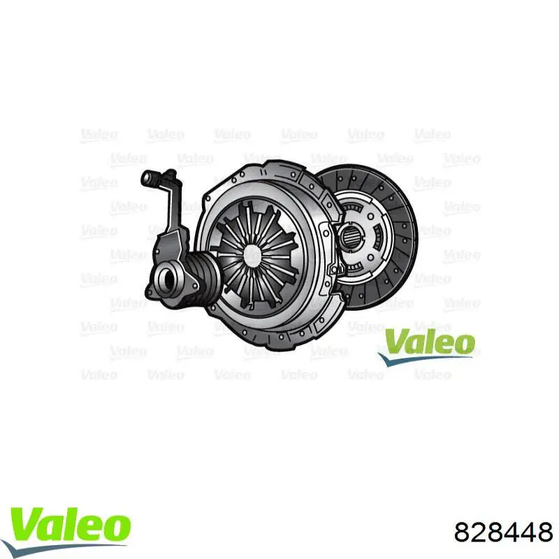 Комплект сцепления (3 части) VALEO 828448 цена, от 266.74 USD