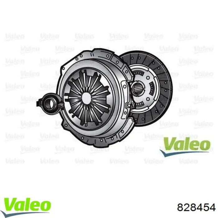 Комплект сцепления (3 части) VALEO 828454 цена, от 282.07 USD