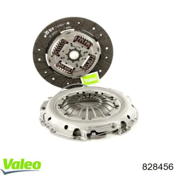 Купить 828456 VALEO Комплект сцепления (диск, корзина, подшипник)