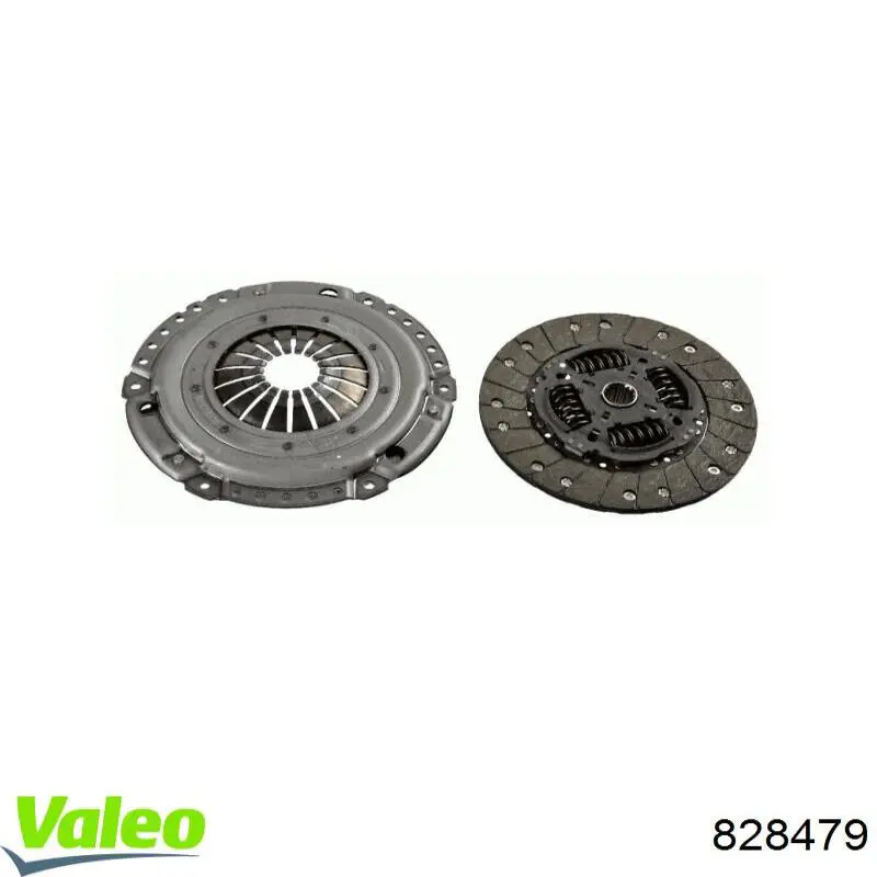 Купить 828479 VALEO Комплект сцепления (диск, корзина, подшипник)