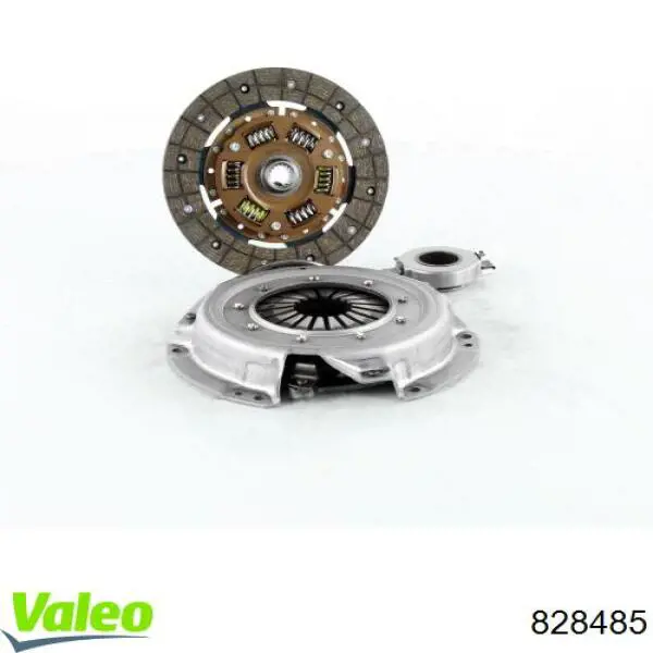 Купить 828485 VALEO Комплект сцепления (диск, корзина, подшипник)
