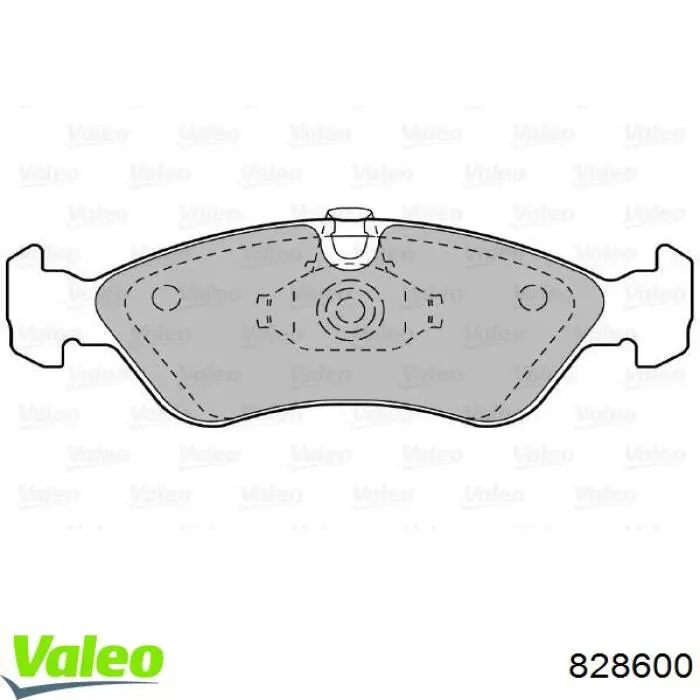 Комплект сцепления (3 части) VALEO 828600 цена, от 125.64 USD