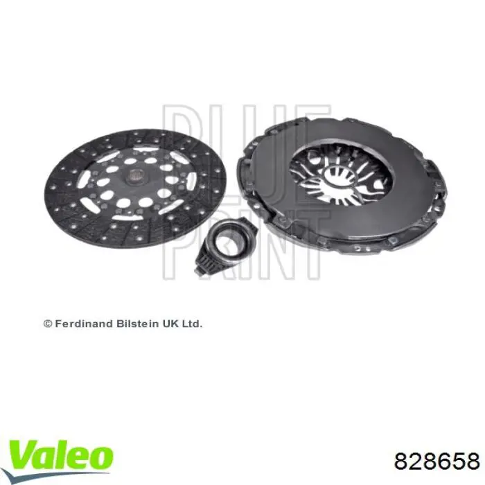 828658 VALEO Сцепление в сборе