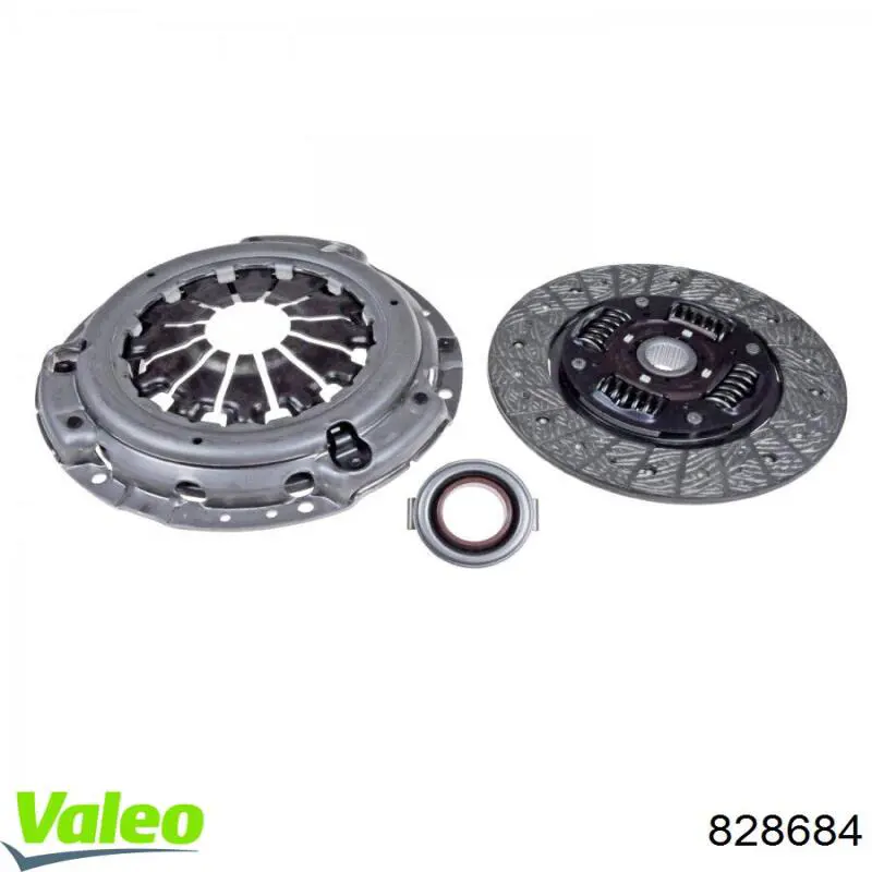 Комплект сцепления (3 части) VALEO 828684 цена, от 187.31 USD