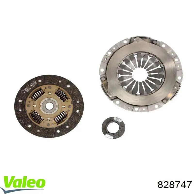 828747 VALEO Сцепление в сборе