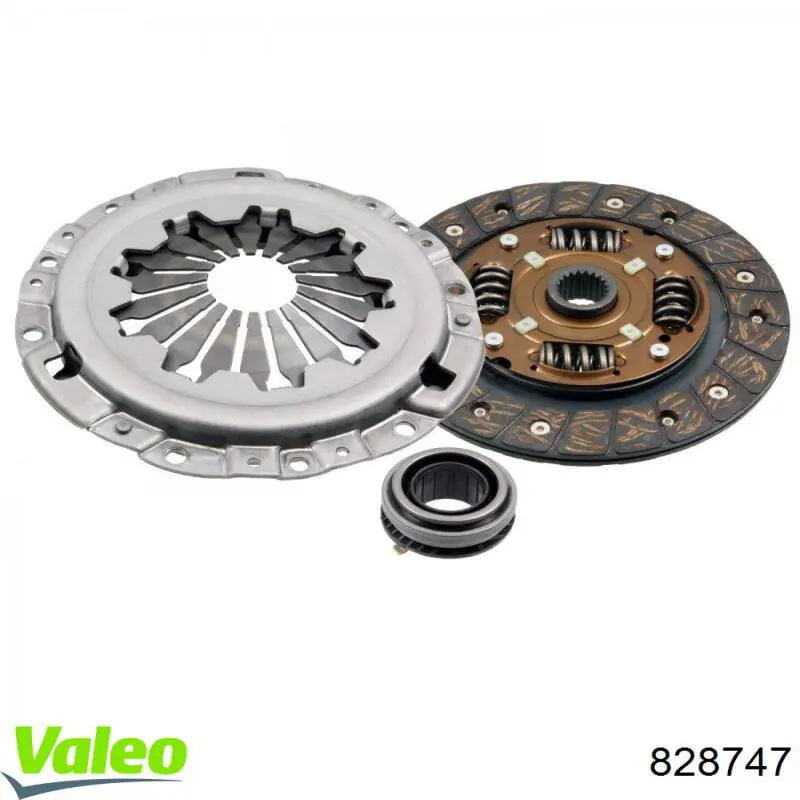 Комплект сцепления (3 части) VALEO 828747 цена, от 108.24 USD