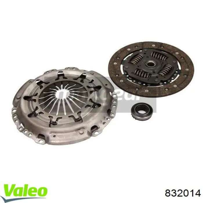 Комплект сцепления (3 части) VALEO 832014 цена, от 158.00 USD