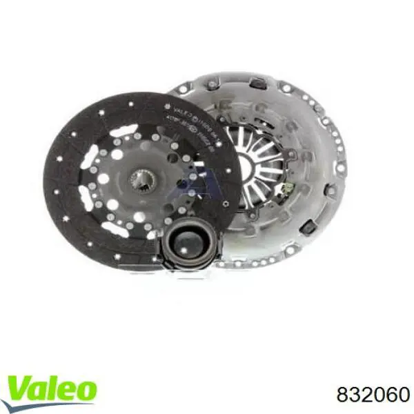 Kit de embrague (3 partes) 832060 VALEO