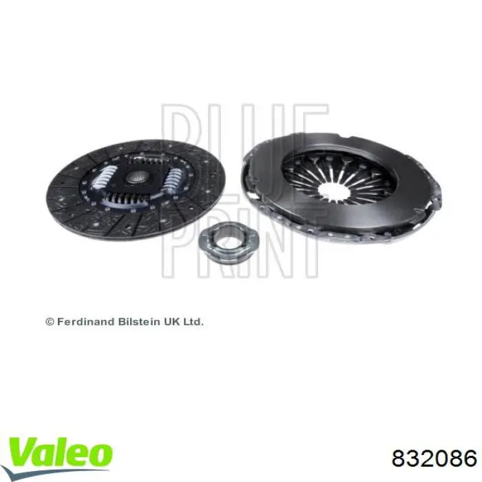 Комплект сцепления (3 части) VALEO 832086 цена, от 115.68 USD