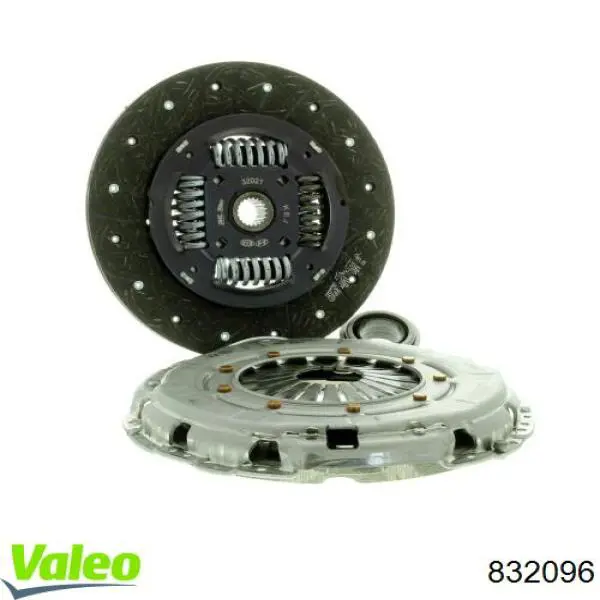 Комплект сцепления (3 части) VALEO 832096 цена, от 169.54 USD