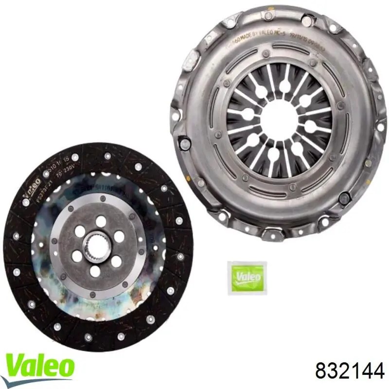 Комплект сцепления (3 части) VALEO 832144 цена, от 261.64 USD