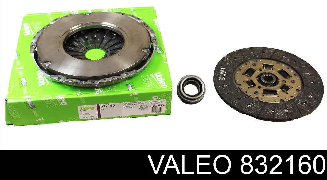832160 VALEO Сцепление в сборе