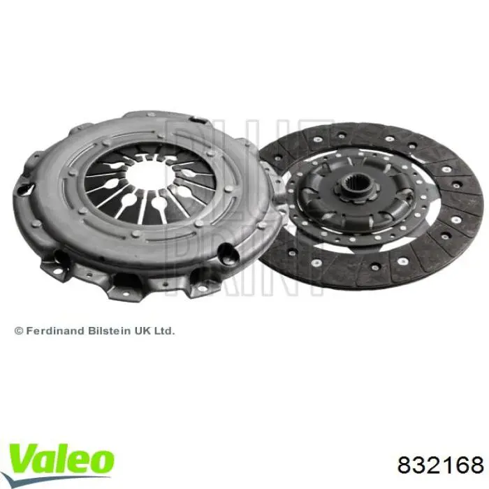 Купить 832168 VALEO Комплект сцепления (диск, корзина, подшипник)