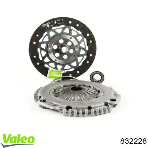 Комплект сцепления (3 части) VALEO 832228 цена, от 155.70 USD