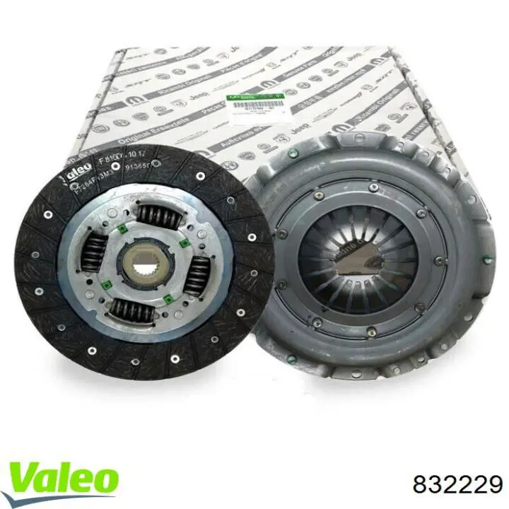 Комплект сцепления (3 части) VALEO 832229 цена, от 267.15 USD