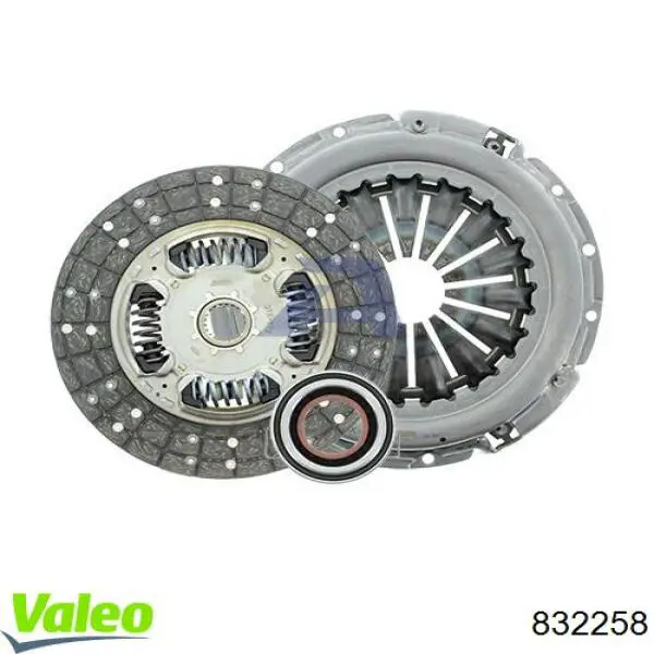 Комплект сцепления (3 части) VALEO 832258 цена, от 251.95 USD