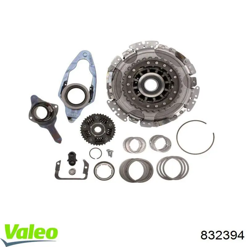 Комплект сцепления (3 части) VALEO 832394 цена, от 202.63 USD