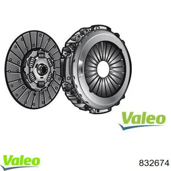 832674 VALEO Сцепление в сборе