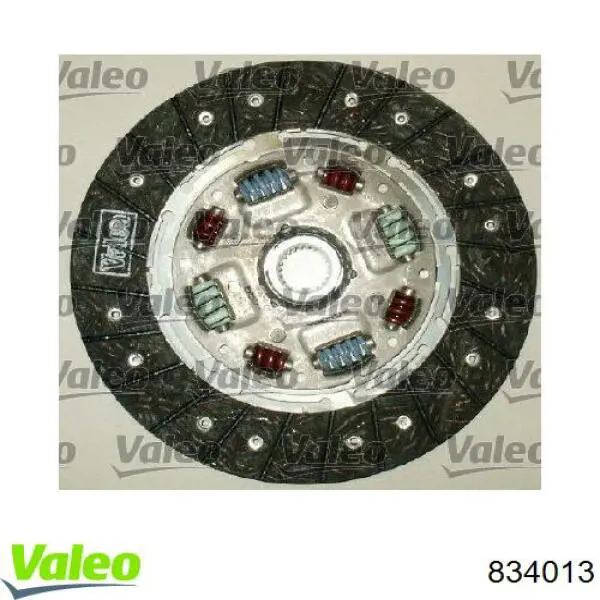 Купить 834013 VALEO Комплект сцепления (диск, корзина, подшипник)