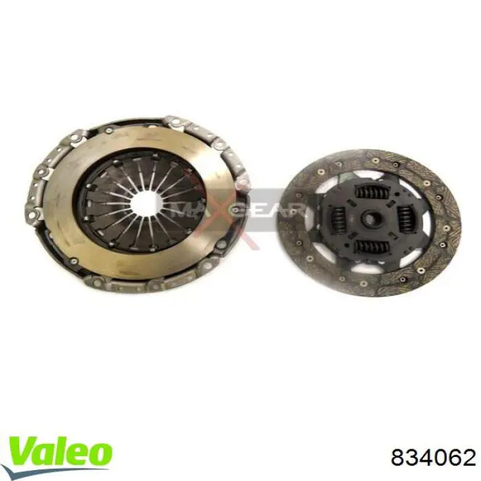 Купить 834062 VALEO Комплект сцепления (диск, корзина, подшипник)