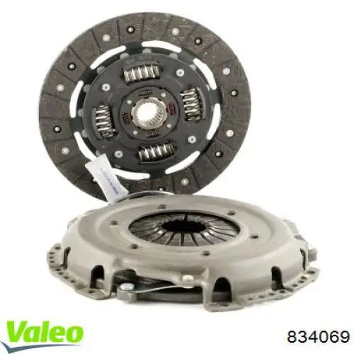 Комплект сцепления (3 части) VALEO 834069 цена, от 123.59 USD