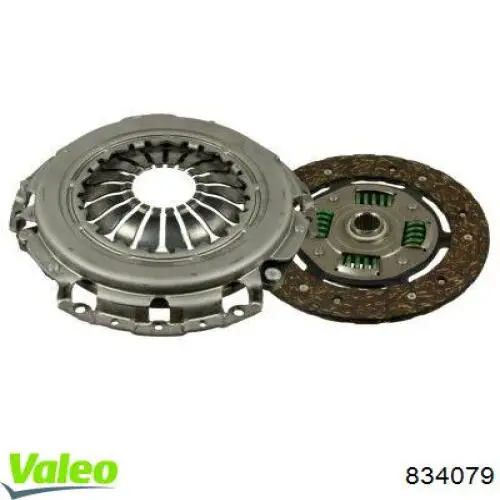 Купить 834079 VALEO Комплект сцепления (диск, корзина, подшипник)