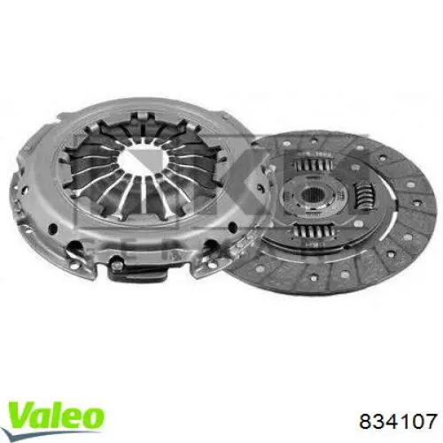 Комплект сцепления (3 части) VALEO 834107 цена, от 28.18 USD