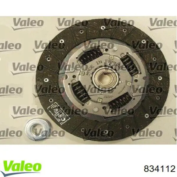 Купить 834112 VALEO Комплект сцепления (диск, корзина, подшипник)