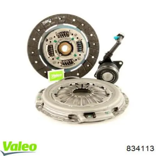Комплект сцепления (3 части) VALEO 834113 цена, от 219.07 USD