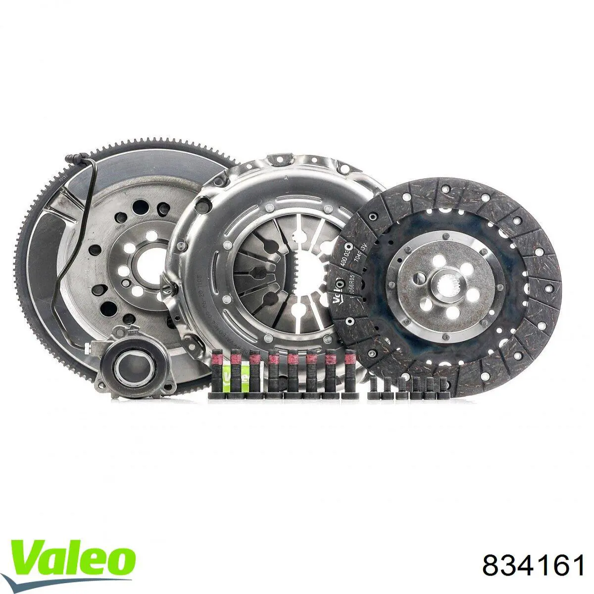 834161 VALEO kit de embraiagem (3 peças)