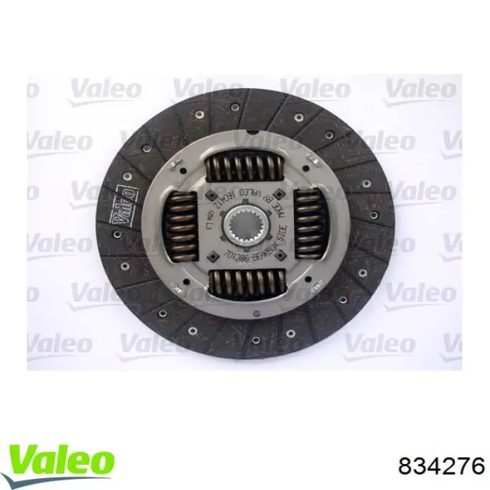 Купить 834276 VALEO Комплект сцепления (диск, корзина, подшипник)