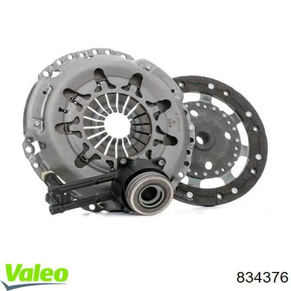 Комплект сцепления (3 части) VALEO 834376 цена, от 134.09 USD