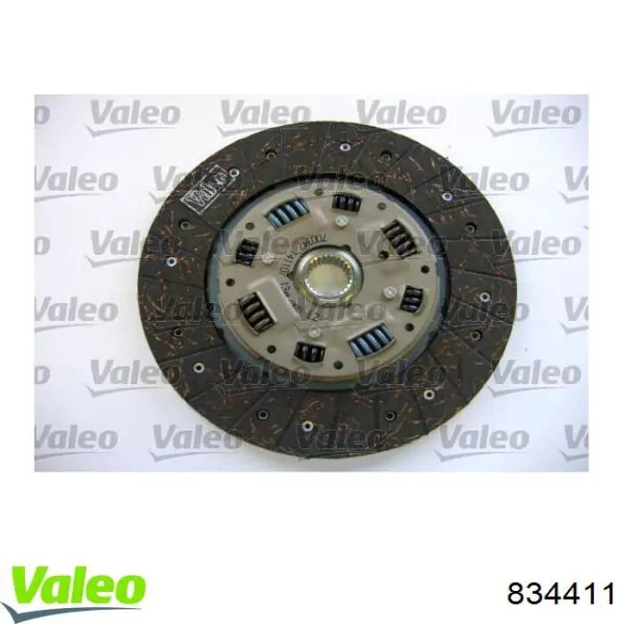 Купить 834411 VALEO Комплект сцепления (диск, корзина, подшипник)