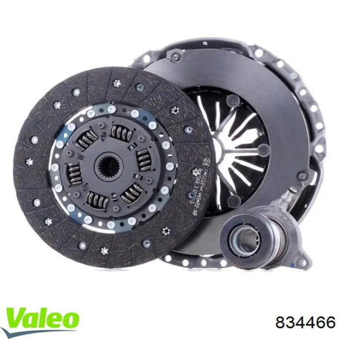 Комплект сцепления (3 части) VALEO 834466 цена, от 344.40 USD