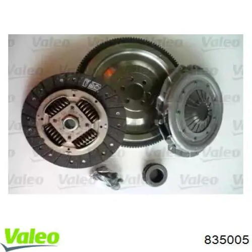 Купить 835005 VALEO Комплект сцепления (диск, корзина, подшипник)