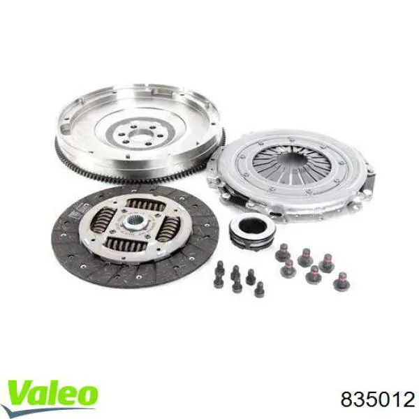 Купить 835012 VALEO Комплект сцепления (диск, корзина, подшипник)