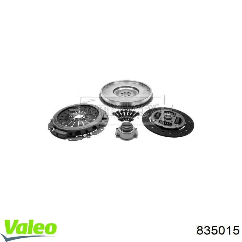 Комплект сцепления (3 части) VALEO 835015 цена, от 130.29 USD
